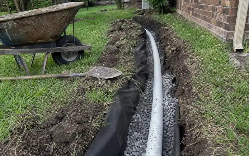 Foundation Drainage in Walker