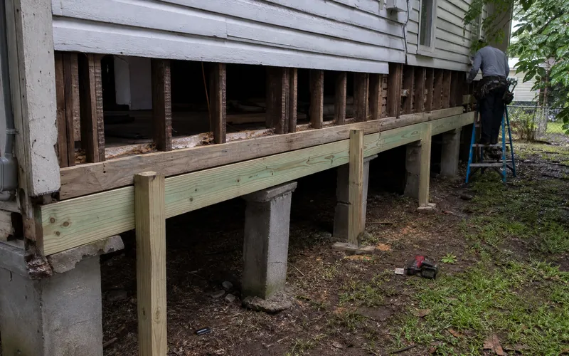 Sill Plate Replacement in Plaquemine